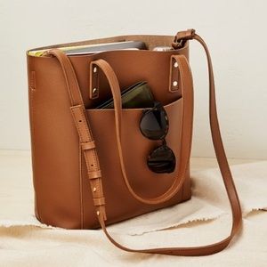 Vegan Leather 2-in-1 Everyday Tote - Henny + Lev